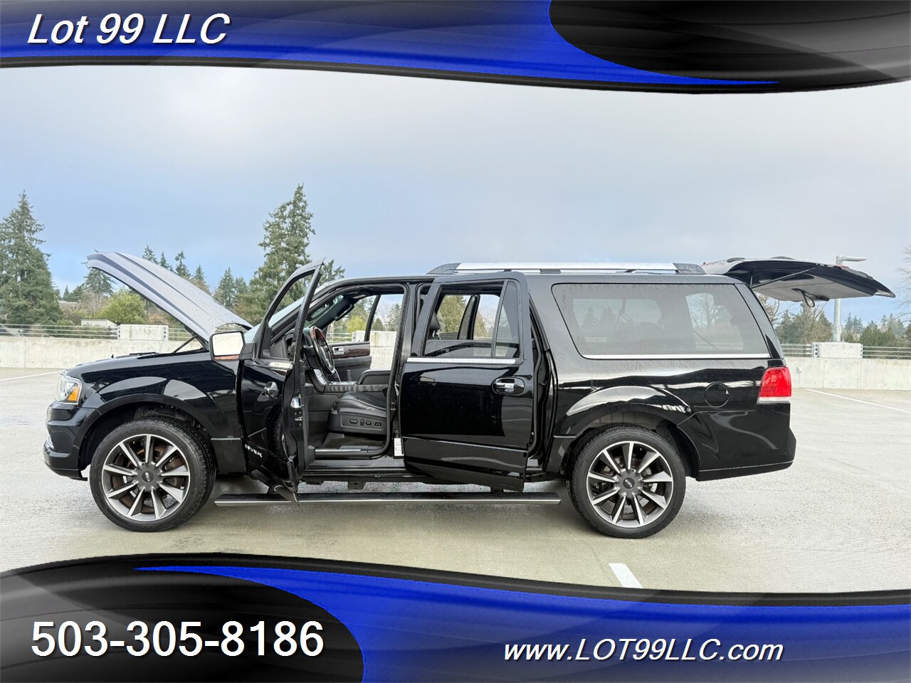 2016 Lincoln Navigator L Reserve 4x4 105k Miles NEW TIRES Htd Cld Leather  Navi Cam Headrest DVD'S Moon Roof - Photo 39 - Milwaukie, OR 97267