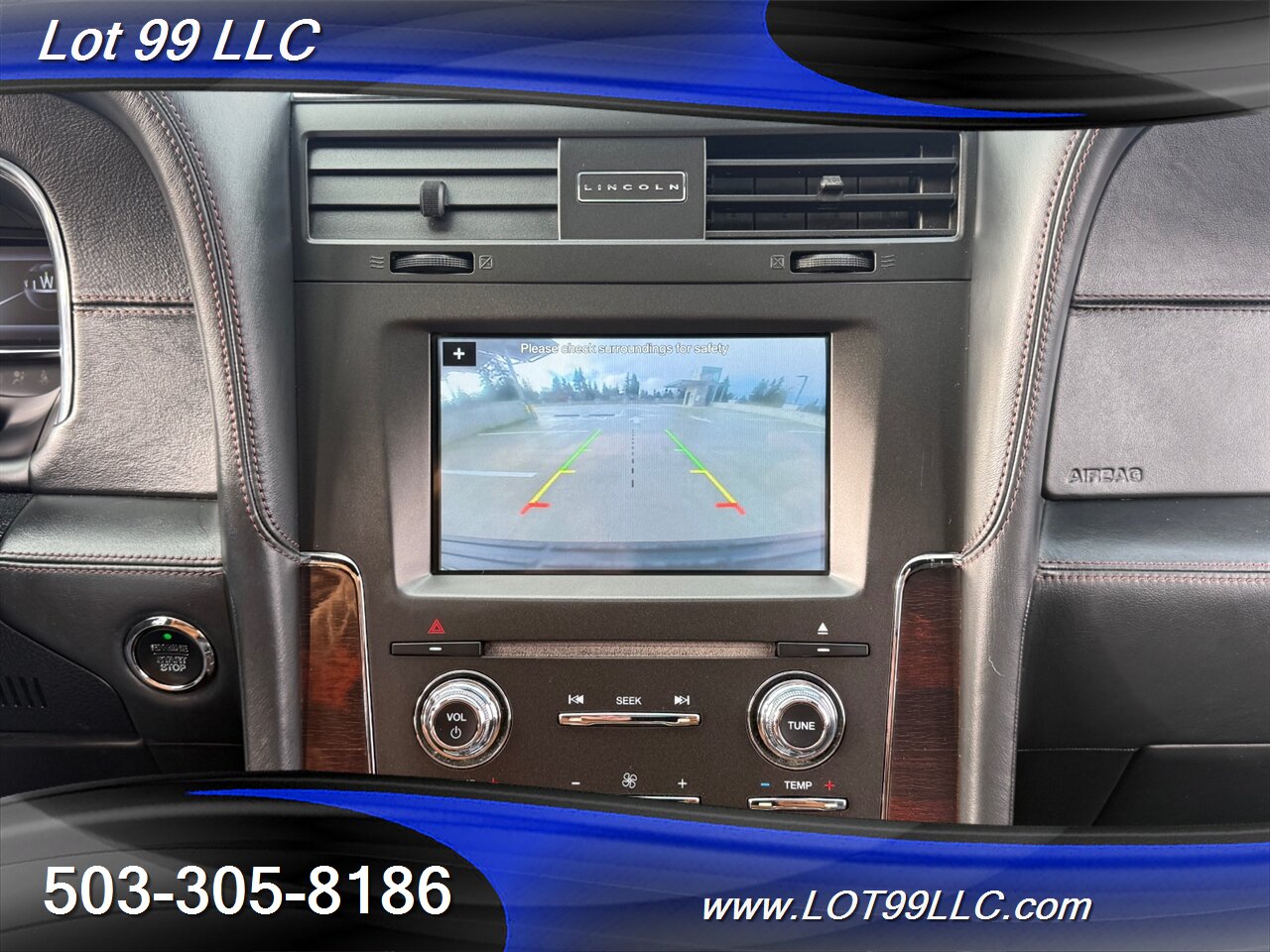 2016 Lincoln Navigator L Reserve 4x4 105k Miles NEW TIRES Htd Cld Leather  Navi Cam Headrest DVD'S Moon Roof - Photo 17 - Milwaukie, OR 97267