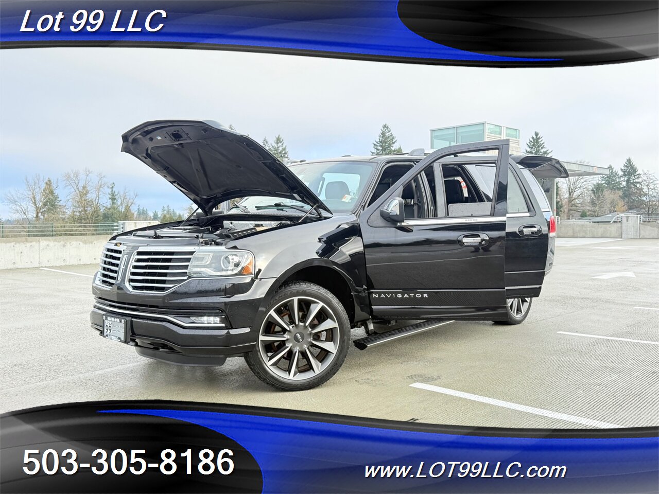 2016 Lincoln Navigator L Reserve 4x4 105k Miles NEW TIRES Htd Cld Leather  Navi Cam Headrest DVD'S Moon Roof - Photo 37 - Milwaukie, OR 97267