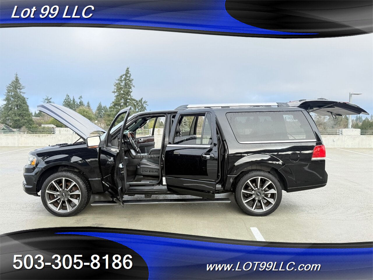 2016 Lincoln Navigator L Reserve 4x4 105k Miles NEW TIRES Htd Cld Leather  Navi Cam Headrest DVD'S Moon Roof - Photo 38 - Milwaukie, OR 97267