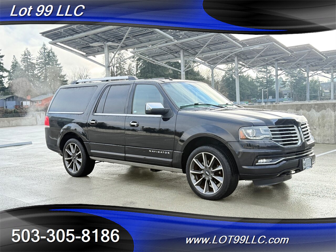 2016 Lincoln Navigator L Reserve 4x4 105k Miles NEW TIRES Htd Cld Leather  Navi Cam Headrest DVD'S Moon Roof - Photo 6 - Milwaukie, OR 97267