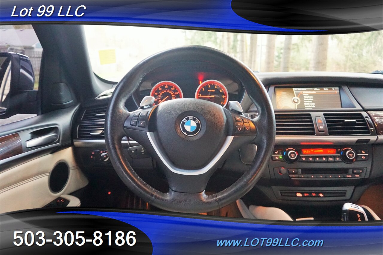 2011 BMW X6 AWD Heated Leather Pano Roof DVD 20 Wheels   - Photo 12 - Milwaukie, OR 97267