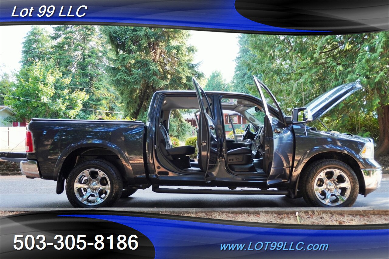 2018 RAM 1500 Laramie 4X4 V6 3.0L Ecodiesel Heated AC Leather  Moon Roof Chrome 20 Wheels Like New Tires - Photo 29 - Milwaukie, OR 97267