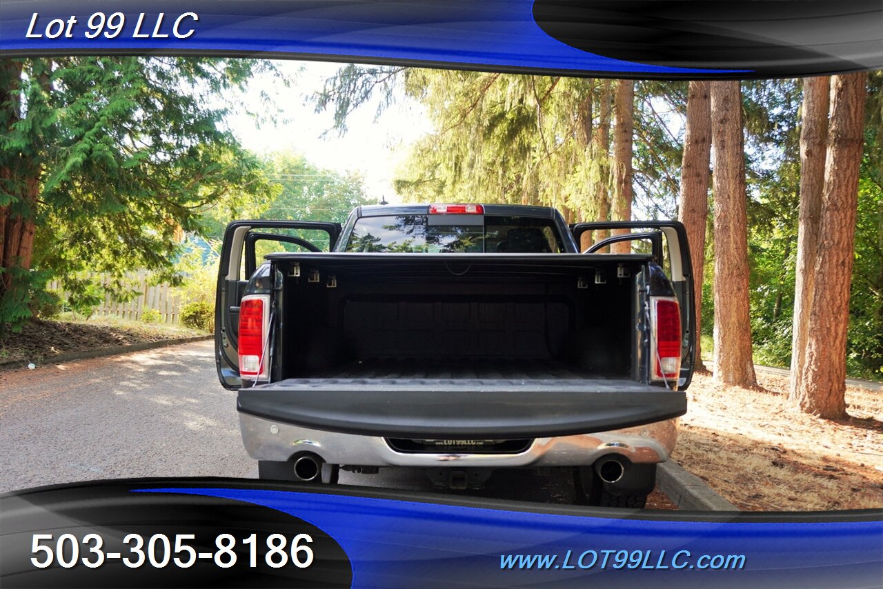 2018 RAM 1500 Laramie 4X4 V6 3.0L Ecodiesel Heated AC Leather  Moon Roof Chrome 20 Wheels Like New Tires - Photo 30 - Milwaukie, OR 97267