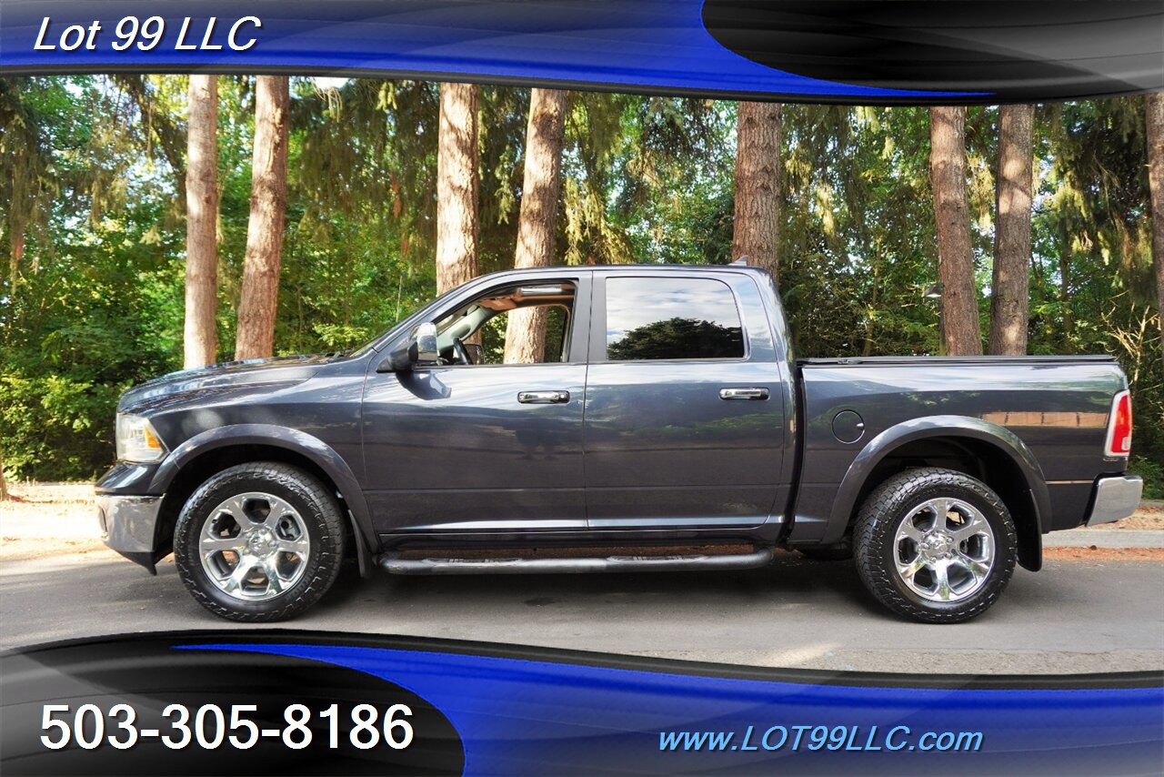 2018 RAM 1500 Laramie 4X4 V6 3.0L Ecodiesel Heated AC Leather  Moon Roof Chrome 20 Wheels Like New Tires - Photo 1 - Milwaukie, OR 97267