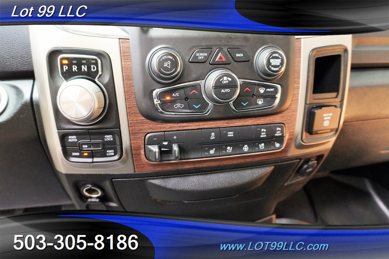 2018 RAM 1500 Laramie 4X4 V6 3.0L Ecodiesel Heated AC Leather  Moon Roof Chrome 20 Wheels Like New Tires - Photo 26 - Milwaukie, OR 97267