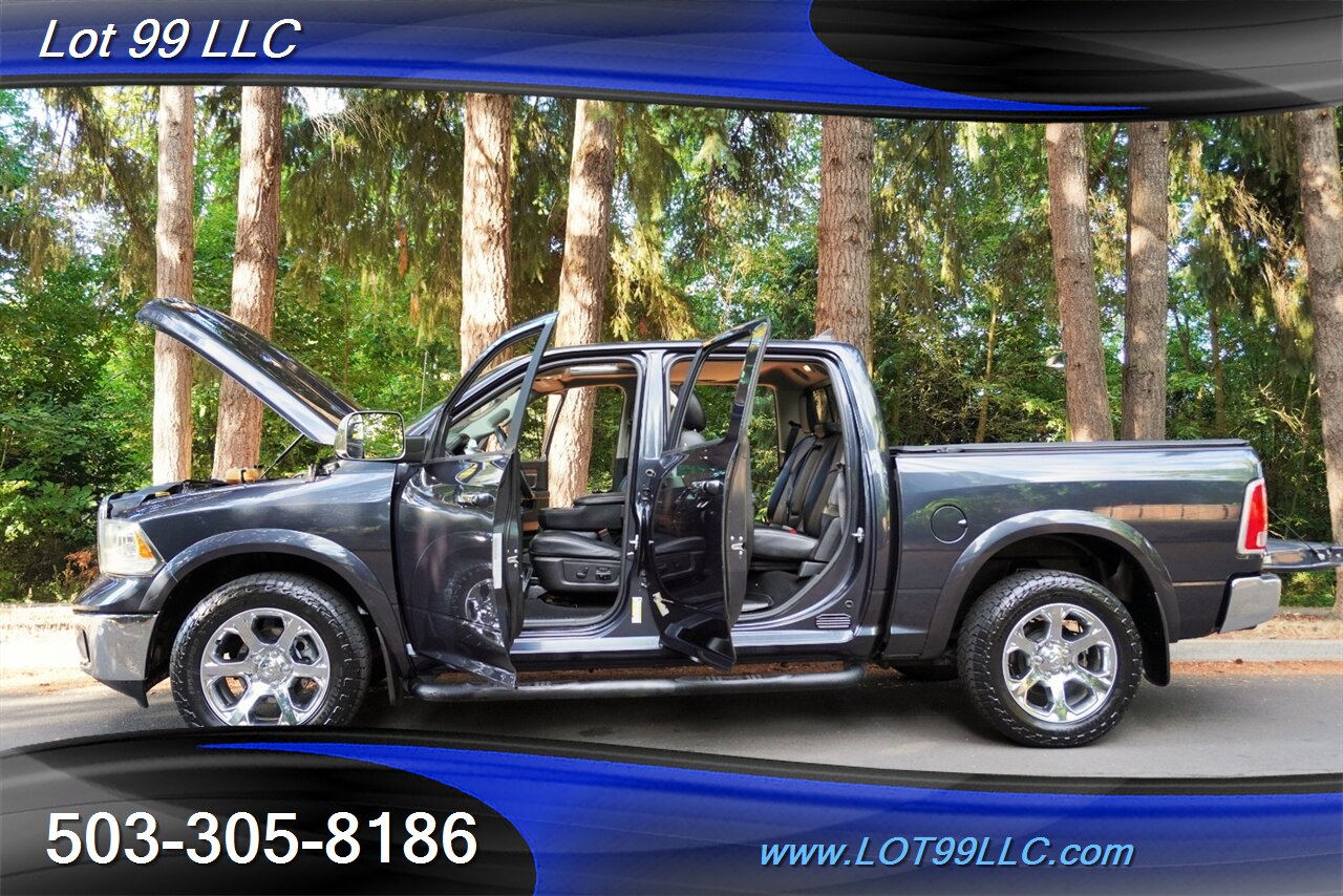 2018 RAM 1500 Laramie 4X4 V6 3.0L Ecodiesel Heated AC Leather  Moon Roof Chrome 20 Wheels Like New Tires - Photo 27 - Milwaukie, OR 97267