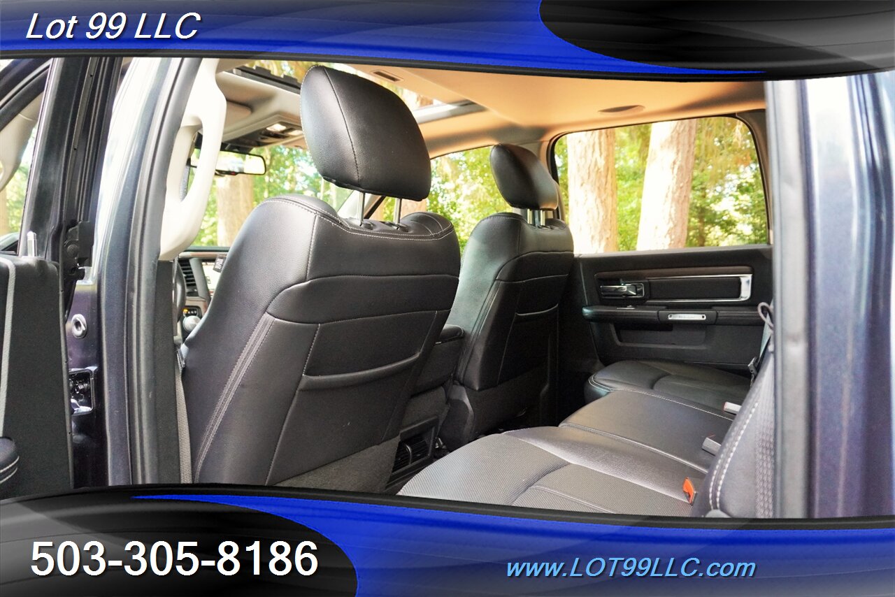 2018 RAM 1500 Laramie 4X4 V6 3.0L Ecodiesel Heated AC Leather  Moon Roof Chrome 20 Wheels Like New Tires - Photo 13 - Milwaukie, OR 97267