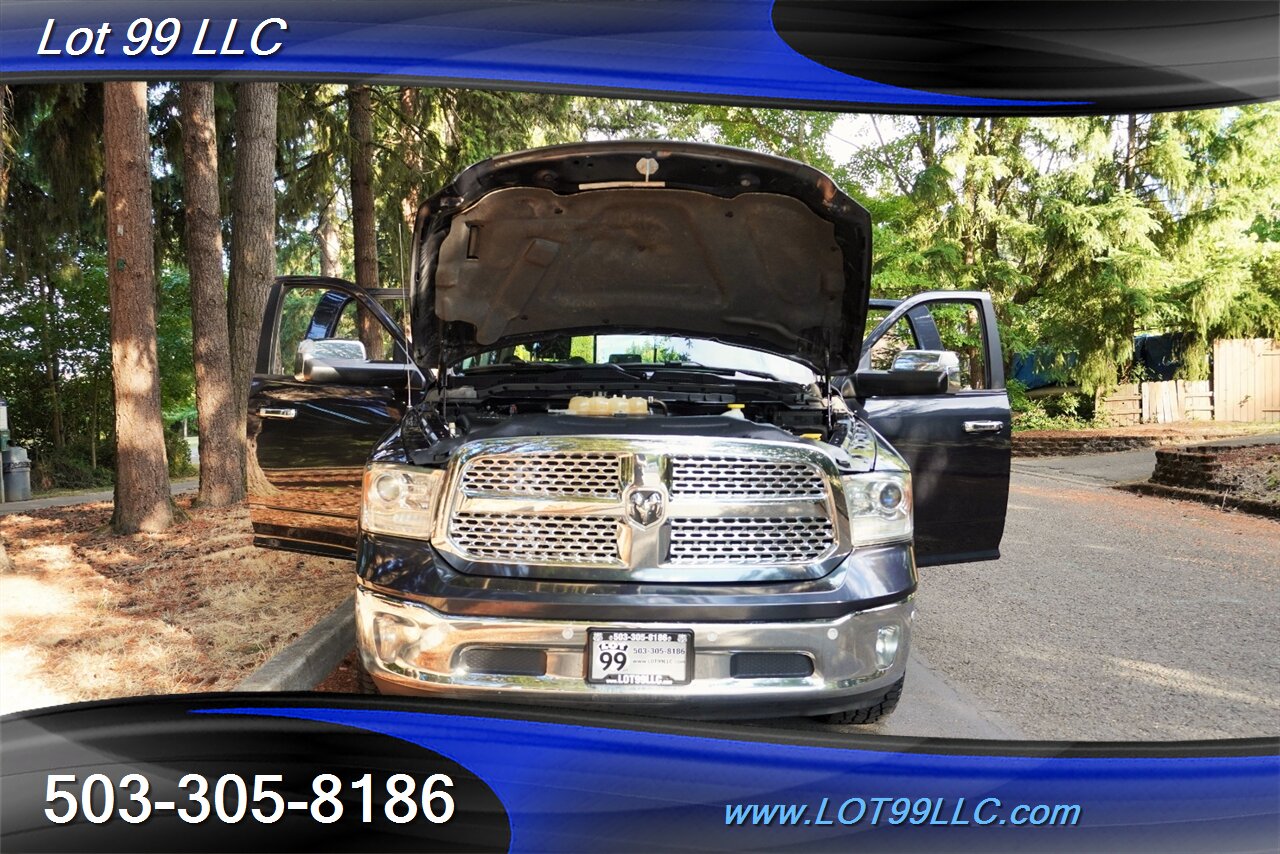 2018 RAM 1500 Laramie 4X4 V6 3.0L Ecodiesel Heated AC Leather  Moon Roof Chrome 20 Wheels Like New Tires - Photo 28 - Milwaukie, OR 97267