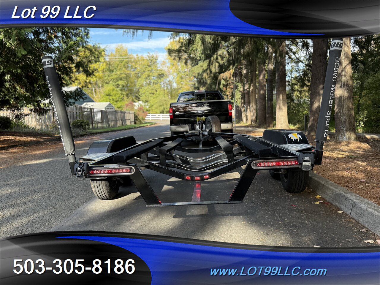 2008 Extreme Custom Trailers Malibu V Drive Boat Trailer   - Photo 1 - Milwaukie, OR 97267