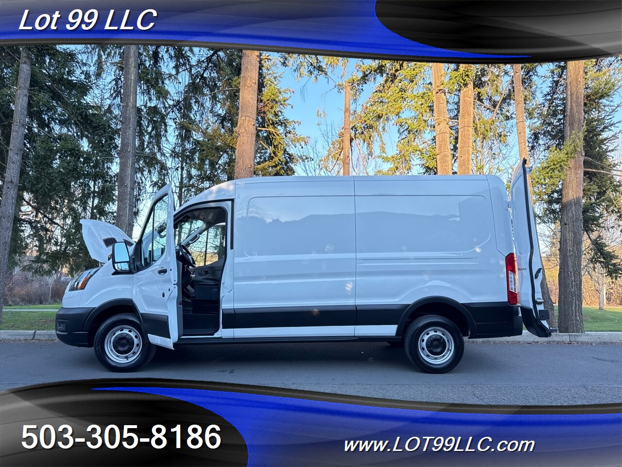 2023 Ford Transit 250 Cargo Van Mid (High) Roof 1-Owner 40k   - Photo 22 - Milwaukie, OR 97267