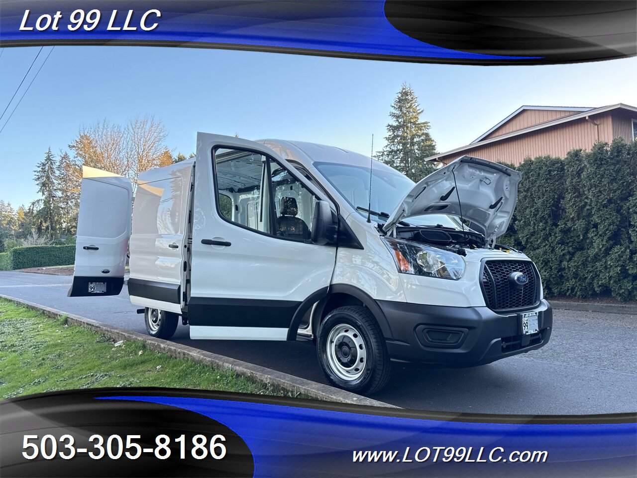 2023 Ford Transit 250 Cargo Van Mid (High) Roof 1-Owner 40k   - Photo 34 - Milwaukie, OR 97267