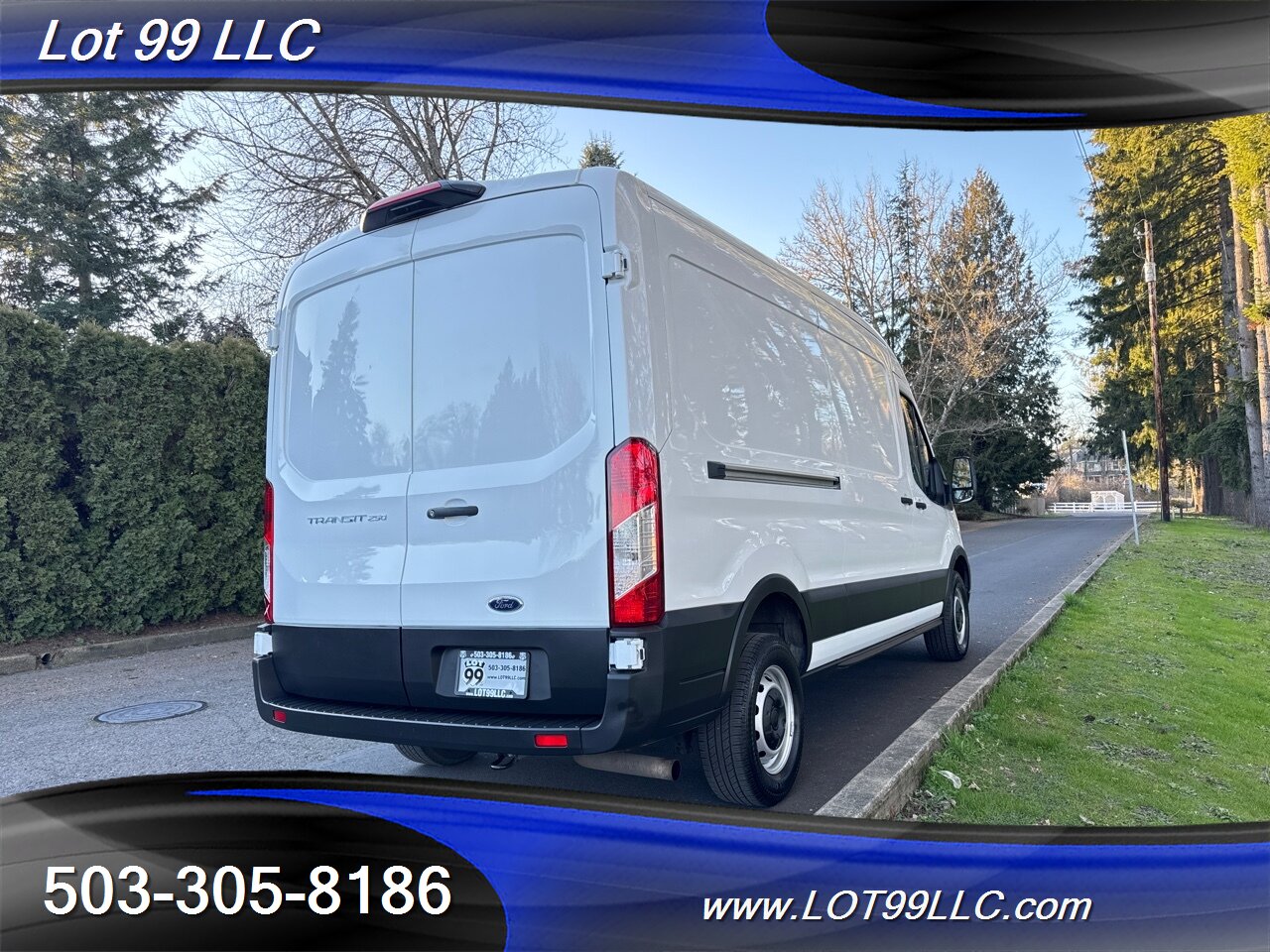 2023 Ford Transit 250 Cargo Van Mid (High) Roof 1-Owner 40k   - Photo 8 - Milwaukie, OR 97267