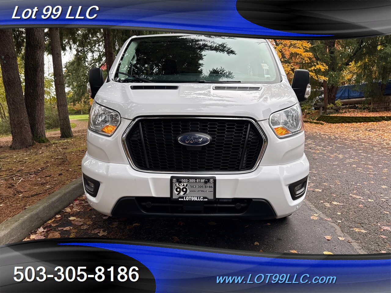 2021 Ford Transit 350 XLT 15 Passenger Van 1-Owner Blind Spot Camera   - Photo 7 - Milwaukie, OR 97267