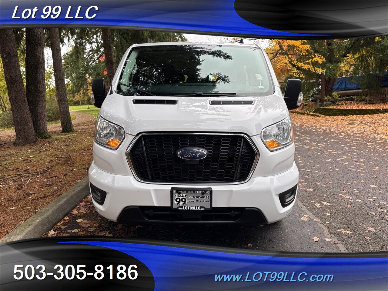 2021 Ford Transit 350 XLT 15 Passenger Van 1-Owner Blind Spot Camera   - Photo 6 - Milwaukie, OR 97267