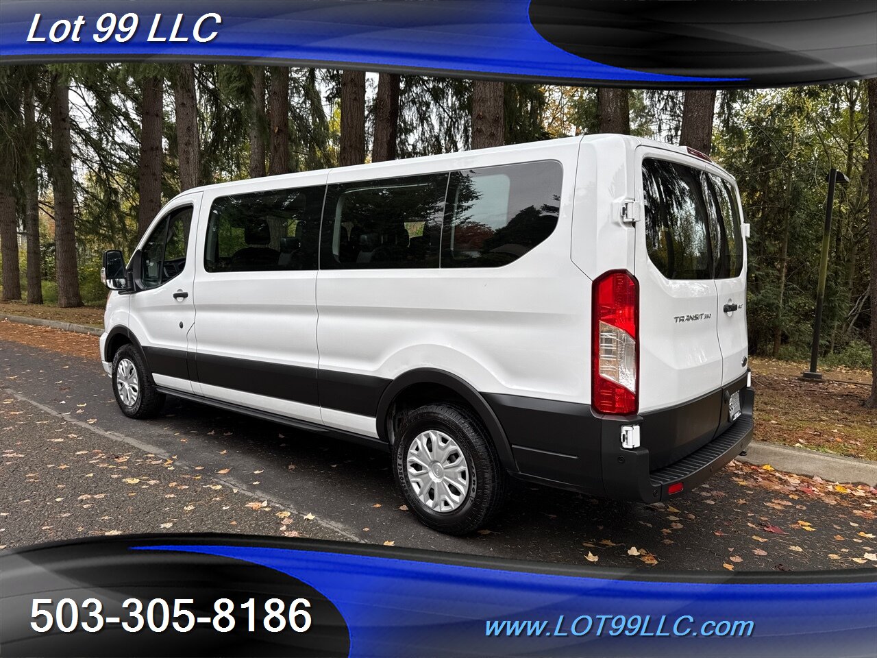 2021 Ford Transit 350 XLT 15 Passenger Van 1-Owner Blind Spot Camera   - Photo 12 - Milwaukie, OR 97267