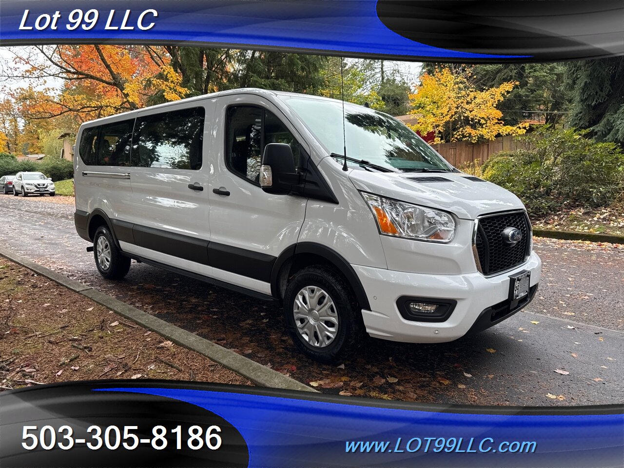 2021 Ford Transit 350 XLT 15 Passenger Van 1-Owner Blind Spot Camera   - Photo 8 - Milwaukie, OR 97267