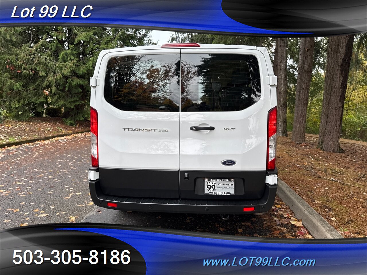 2021 Ford Transit 350 XLT 15 Passenger Van 1-Owner Blind Spot Camera   - Photo 11 - Milwaukie, OR 97267