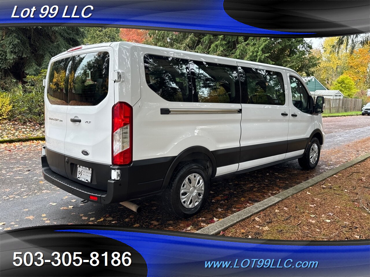 2021 Ford Transit 350 XLT 15 Passenger Van 1-Owner Blind Spot Camera   - Photo 10 - Milwaukie, OR 97267