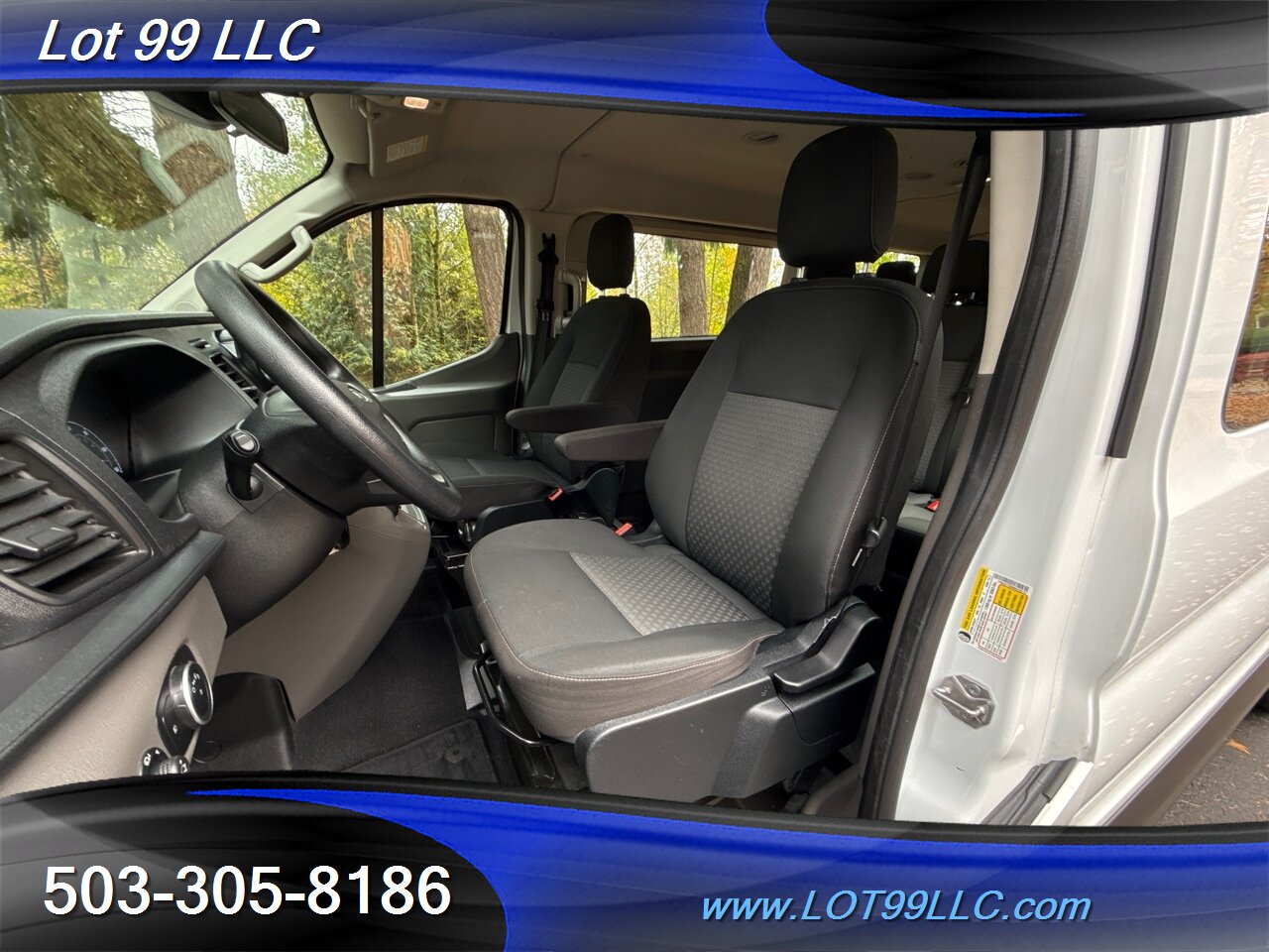 2021 Ford Transit 350 XLT 15 Passenger Van 1-Owner Blind Spot Camera   - Photo 14 - Milwaukie, OR 97267