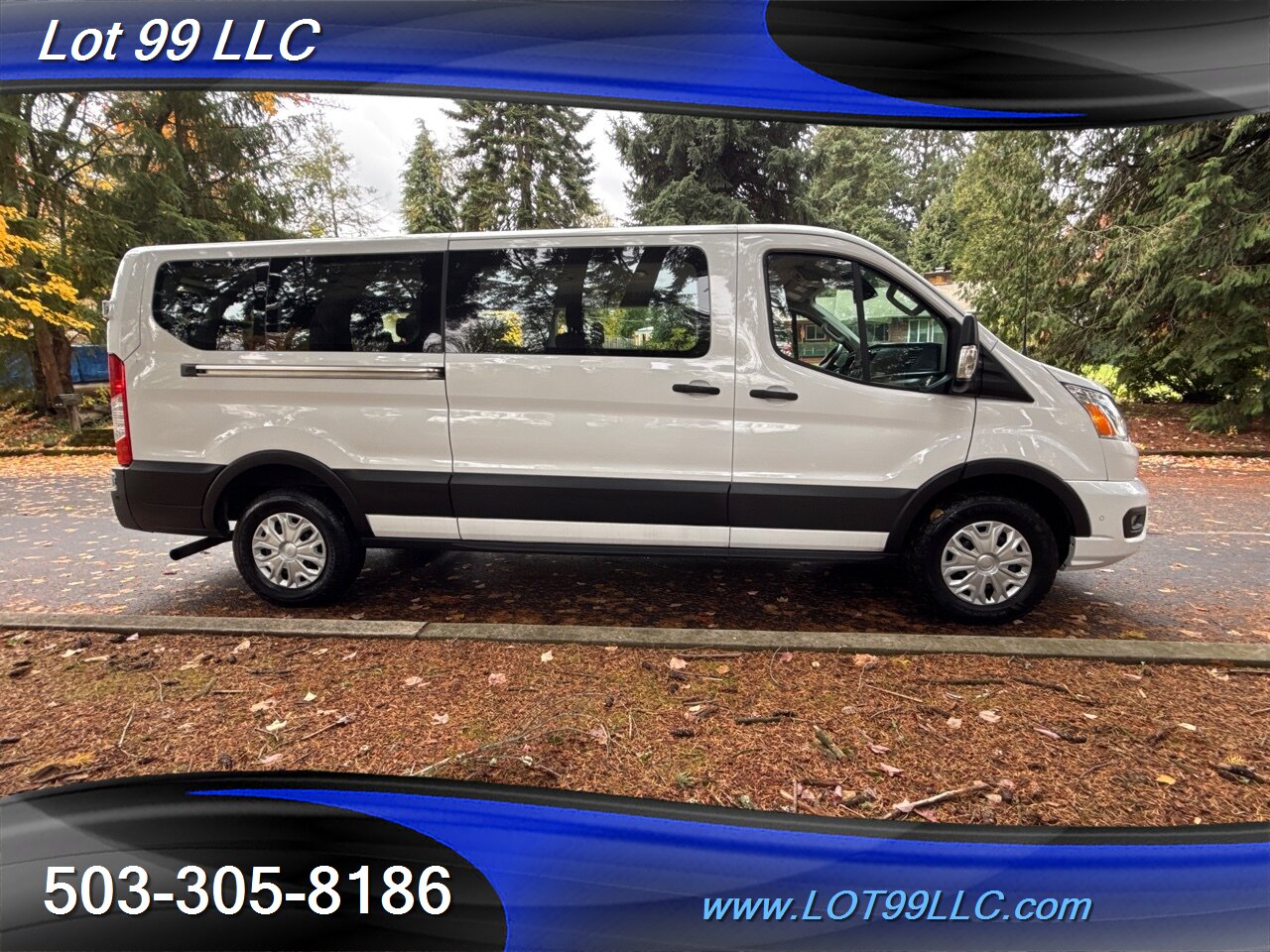 2021 Ford Transit 350 XLT 15 Passenger Van 1-Owner Blind Spot Camera   - Photo 9 - Milwaukie, OR 97267