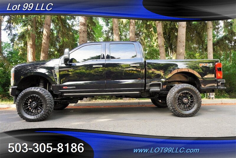 2024 Ford F-250 Super Duty Platinum 4X4 6.7L Power Stroke HO 28K  Heated AC Massaging Seats Pano Roof LIFTED Premium 22 Wheels NEW TIRES