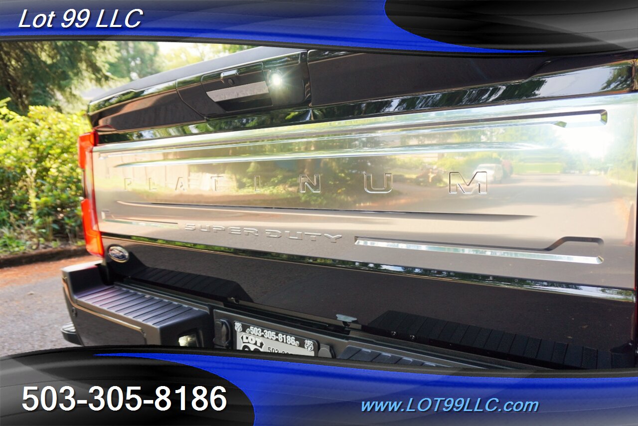 2024 Ford F-250 Super Duty Platinum 4X4 6.7L Power Stroke HO 28K  Heated AC Massaging Seats Pano Roof LIFTED Premium 22 Wheels NEW TIRES - Photo 35 - Milwaukie, OR 97267
