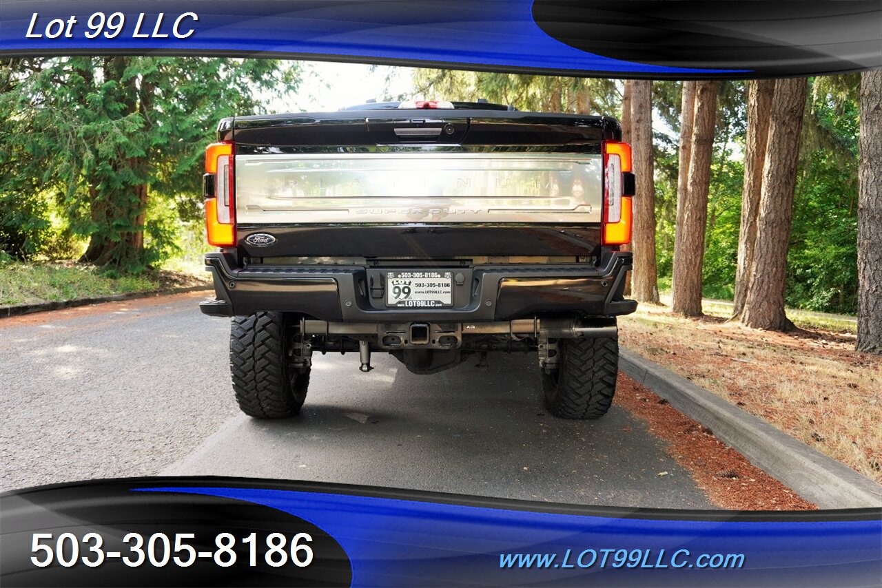 2024 Ford F-250 Super Duty Platinum 4X4 6.7L Power Stroke HO 28K  Heated AC Massaging Seats Pano Roof LIFTED Premium 22 Wheels NEW TIRES - Photo 12 - Milwaukie, OR 97267