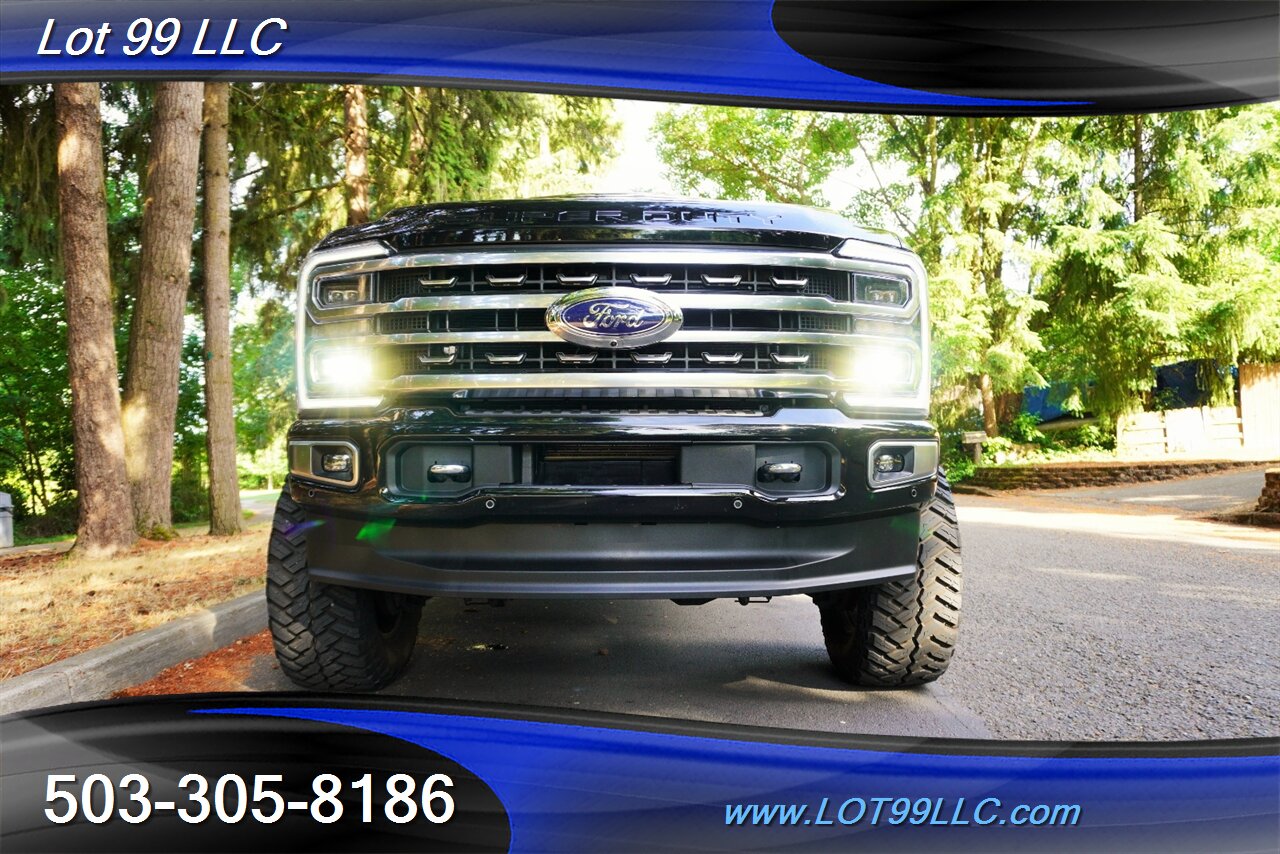2024 Ford F-250 Super Duty Platinum 4X4 6.7L Power Stroke HO 28K  Heated AC Massaging Seats Pano Roof LIFTED Premium 22 Wheels NEW TIRES - Photo 6 - Milwaukie, OR 97267