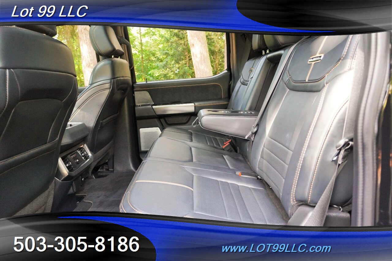 2024 Ford F-250 Super Duty Platinum 4X4 6.7L Power Stroke HO 28K  Heated AC Massaging Seats Pano Roof LIFTED Premium 22 Wheels NEW TIRES - Photo 15 - Milwaukie, OR 97267