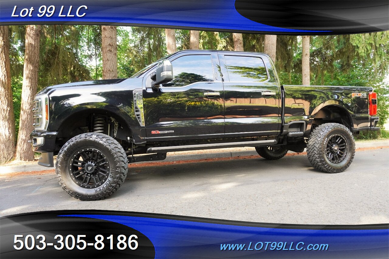 2024 Ford F-250 Super Duty Platinum 4X4 6.7L Power Stroke HO 28K  Heated AC Massaging Seats Pano Roof LIFTED Premium 22 Wheels NEW TIRES - Photo 5 - Milwaukie, OR 97267