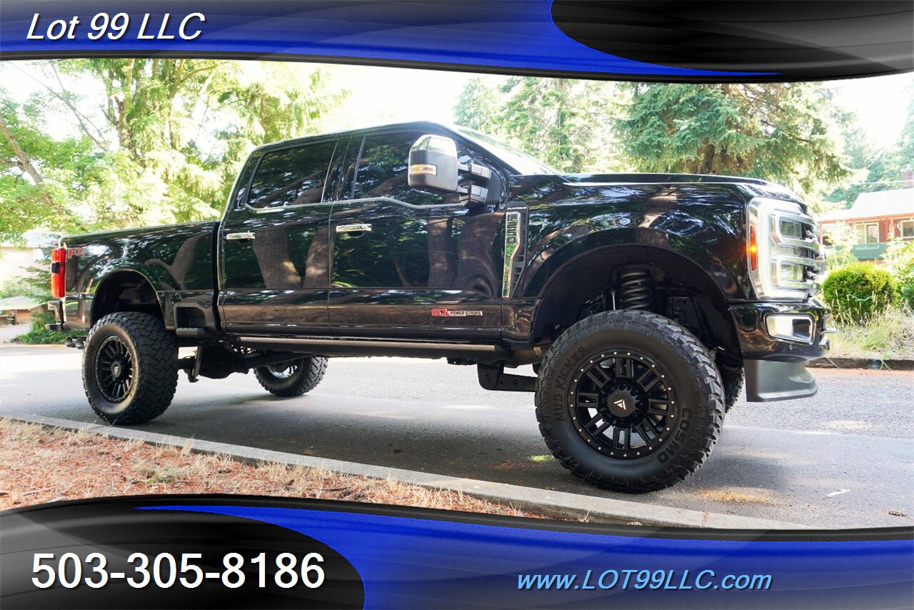 2024 Ford F-250 Super Duty Platinum 4X4 6.7L Power Stroke HO 28K  Heated AC Massaging Seats Pano Roof LIFTED Premium 22 Wheels NEW TIRES - Photo 7 - Milwaukie, OR 97267