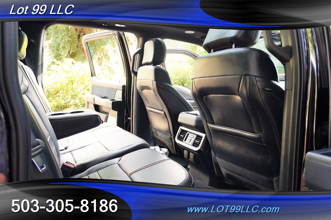 2024 Ford F-250 Super Duty Platinum 4X4 6.7L Power Stroke HO 28K  Heated AC Massaging Seats Pano Roof LIFTED Premium 22 Wheels NEW TIRES - Photo 18 - Milwaukie, OR 97267