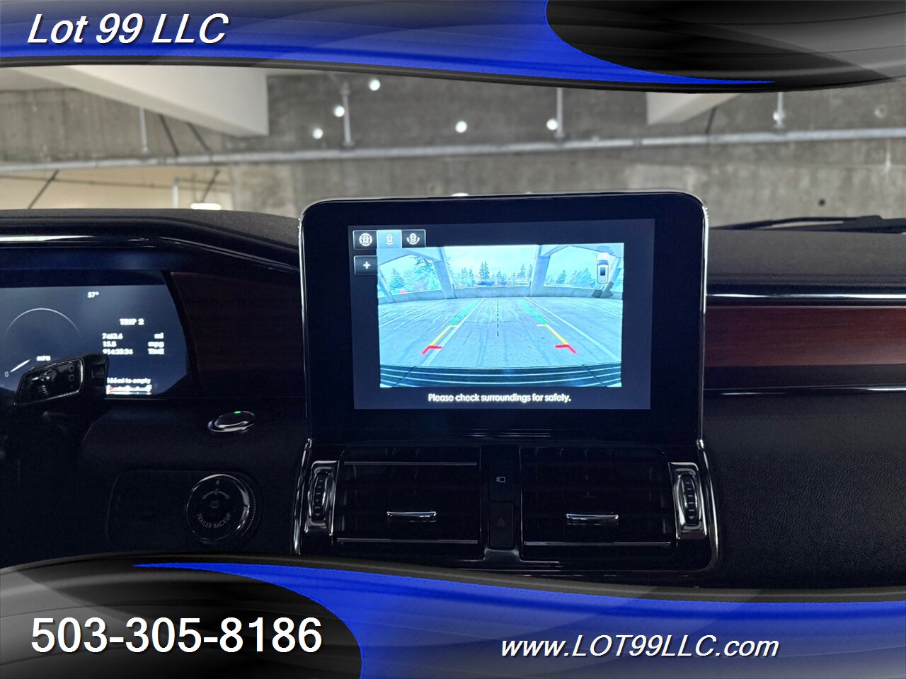 2021 Lincoln Navigator L Reserve 4x4 New Tires DVD Navi Pano Htd Cld Leather Massaging Seats Twin Turbo V6 450hp 510ft. - Photo 39 - Milwaukie, OR 97267