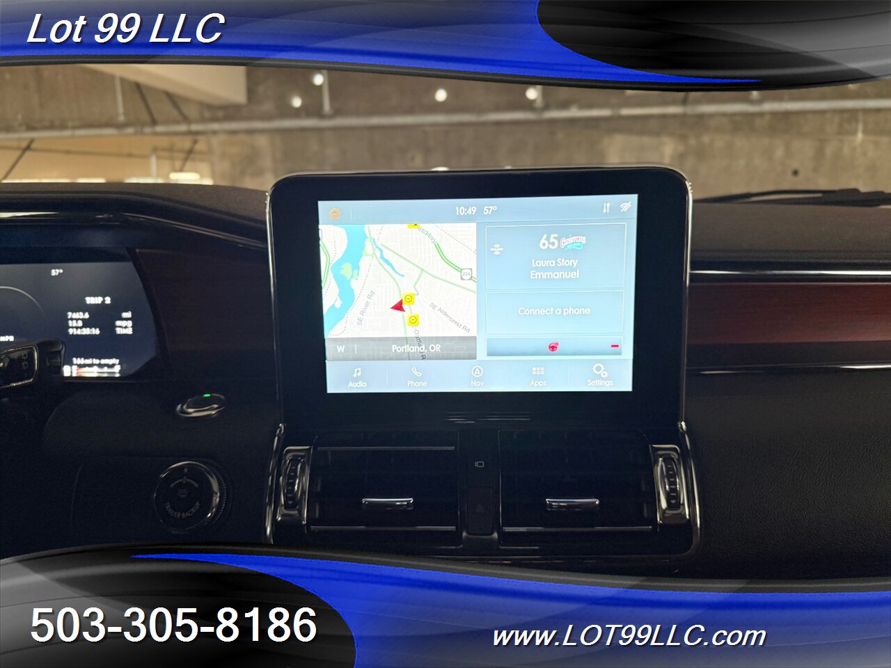 2021 Lincoln Navigator L Reserve 4x4 New Tires DVD Navi Pano Htd Cld Leather Massaging Seats Twin Turbo V6 450hp 510ft. - Photo 40 - Milwaukie, OR 97267