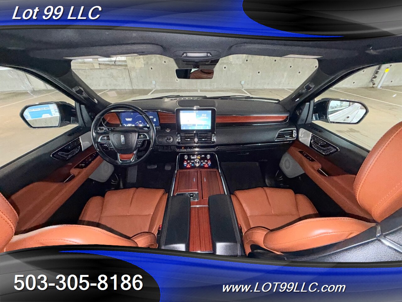 2021 Lincoln Navigator L Reserve 4x4 New Tires DVD Navi Pano Htd Cld Leather Massaging Seats Twin Turbo V6 450hp 510ft. - Photo 11 - Milwaukie, OR 97267