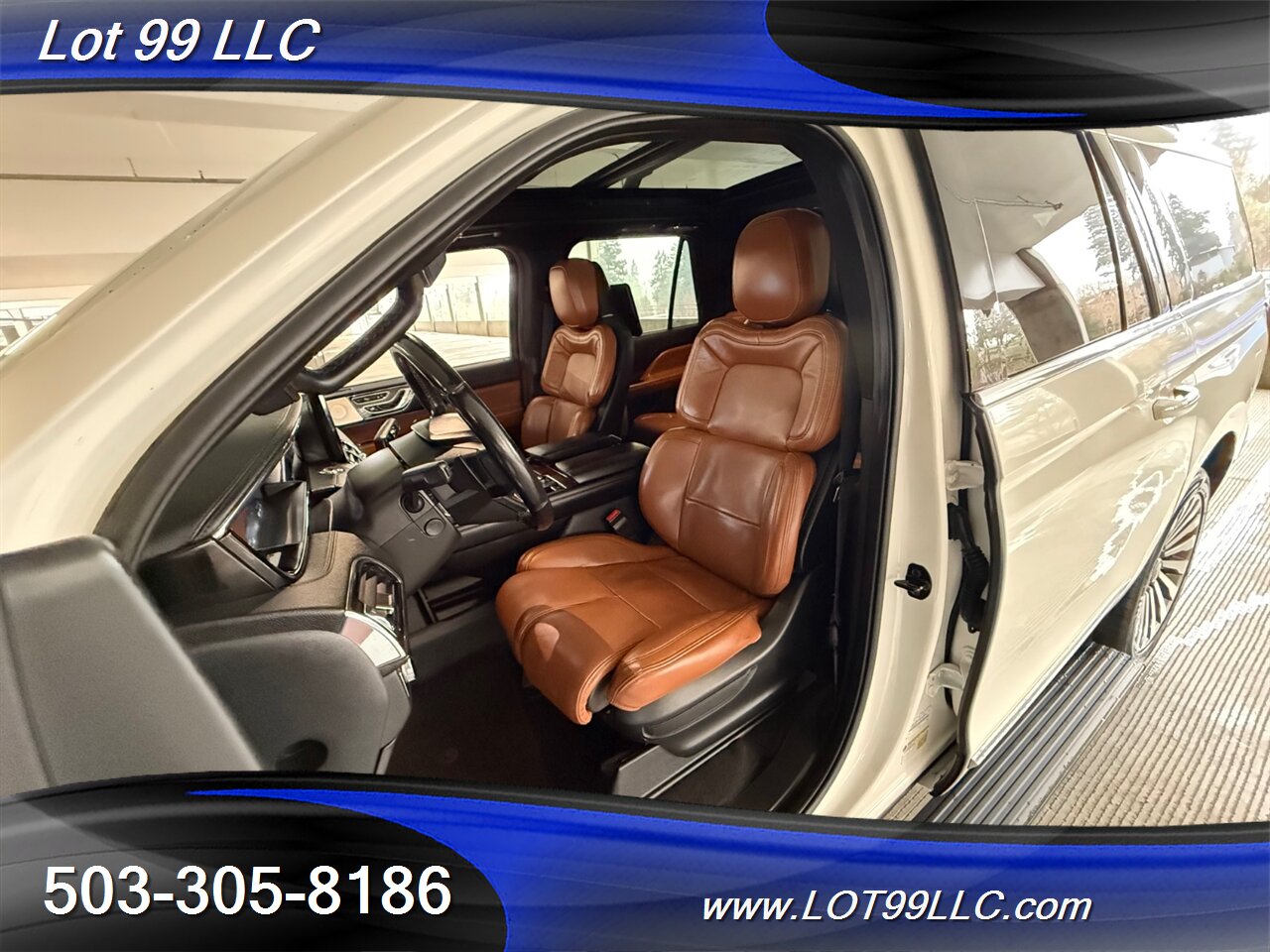 2021 Lincoln Navigator L Reserve 4x4 New Tires DVD Navi Pano Htd Cld Leather Massaging Seats Twin Turbo V6 450hp 510ft. - Photo 2 - Milwaukie, OR 97267