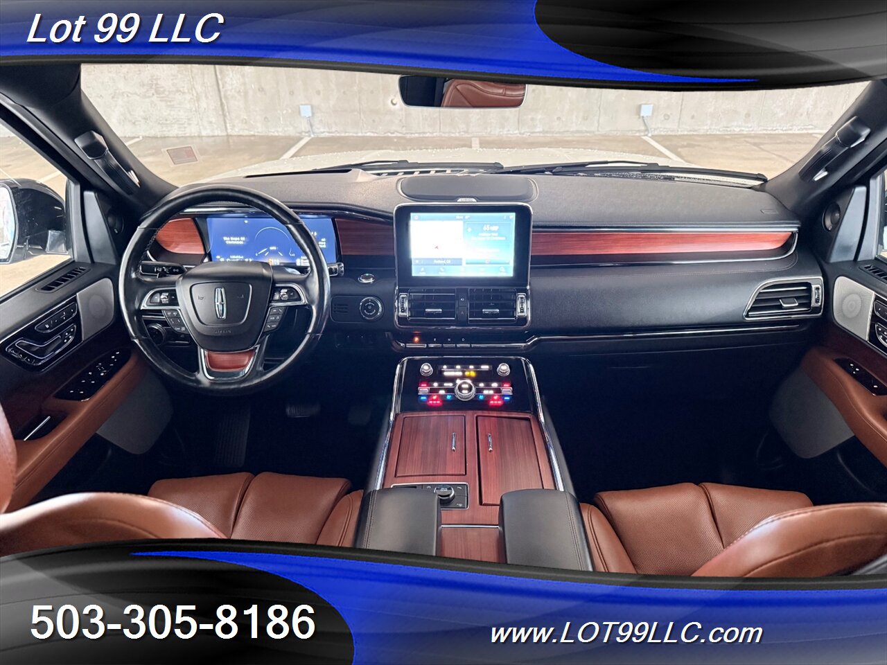 2021 Lincoln Navigator L Reserve 4x4 New Tires DVD Navi Pano Htd Cld Leather Massaging Seats Twin Turbo V6 450hp 510ft. - Photo 25 - Milwaukie, OR 97267