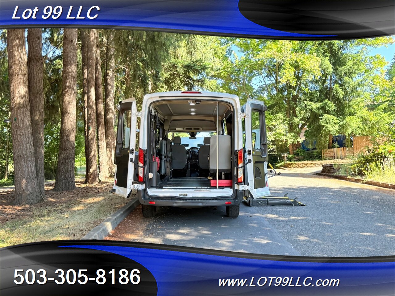 2015 Ford Transit WHEELCHAIR VAN 34 " Side Lift BraunAbility 9 Passenger Cruise Camera Power Mirrors - Photo 36 - Milwaukie, OR 97267