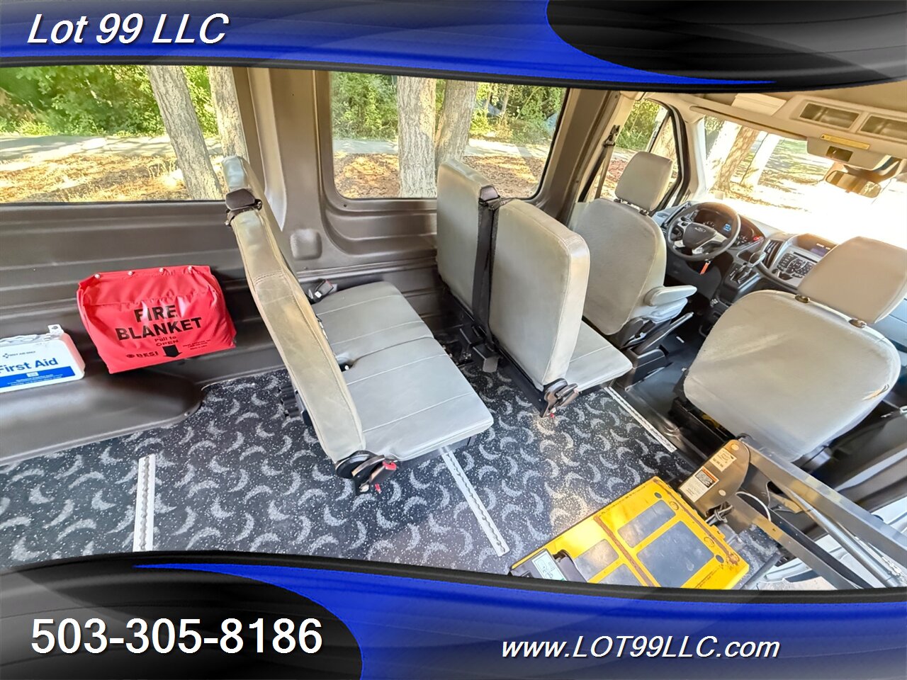 2015 Ford Transit WHEELCHAIR VAN 34 " Side Lift BraunAbility 9 Passenger Cruise Camera Power Mirrors - Photo 50 - Milwaukie, OR 97267