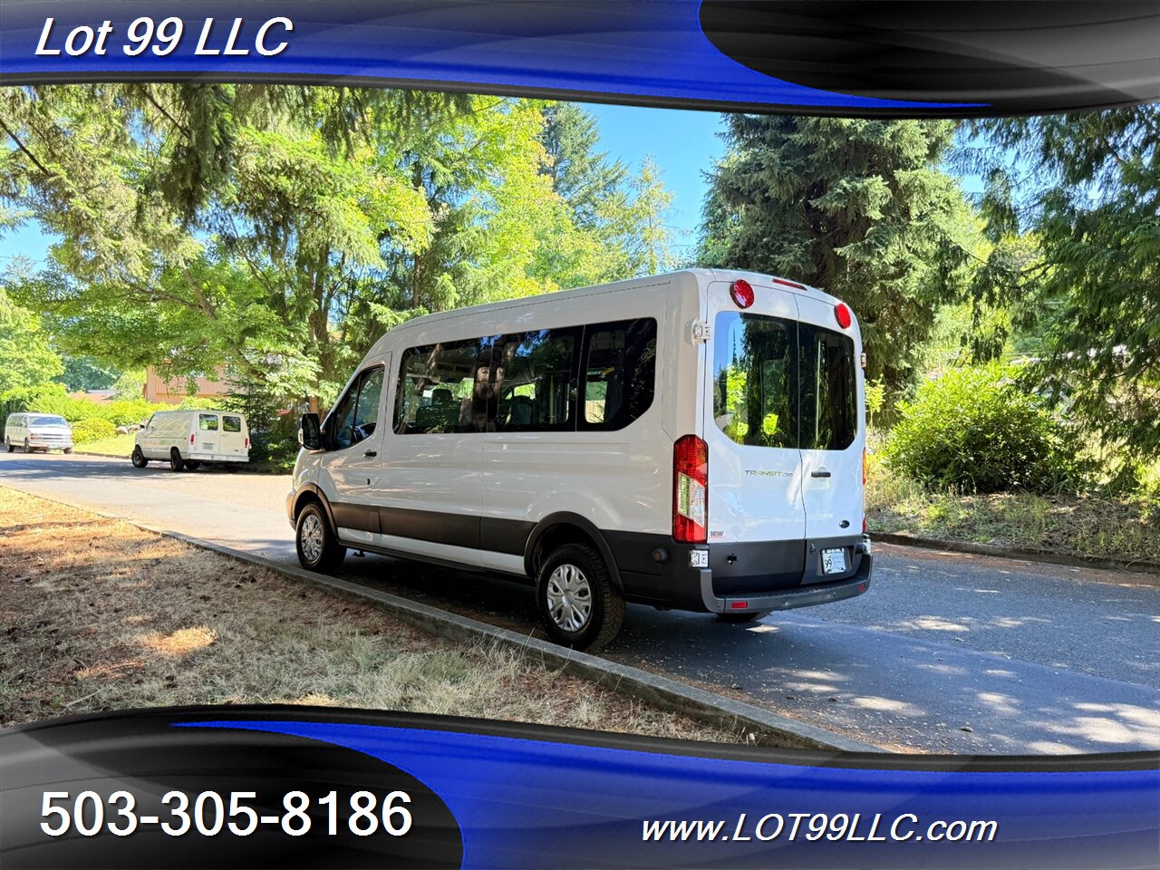 2015 Ford Transit WHEELCHAIR VAN 34 " Side Lift BraunAbility 9 Passenger Cruise Camera Power Mirrors - Photo 17 - Milwaukie, OR 97267