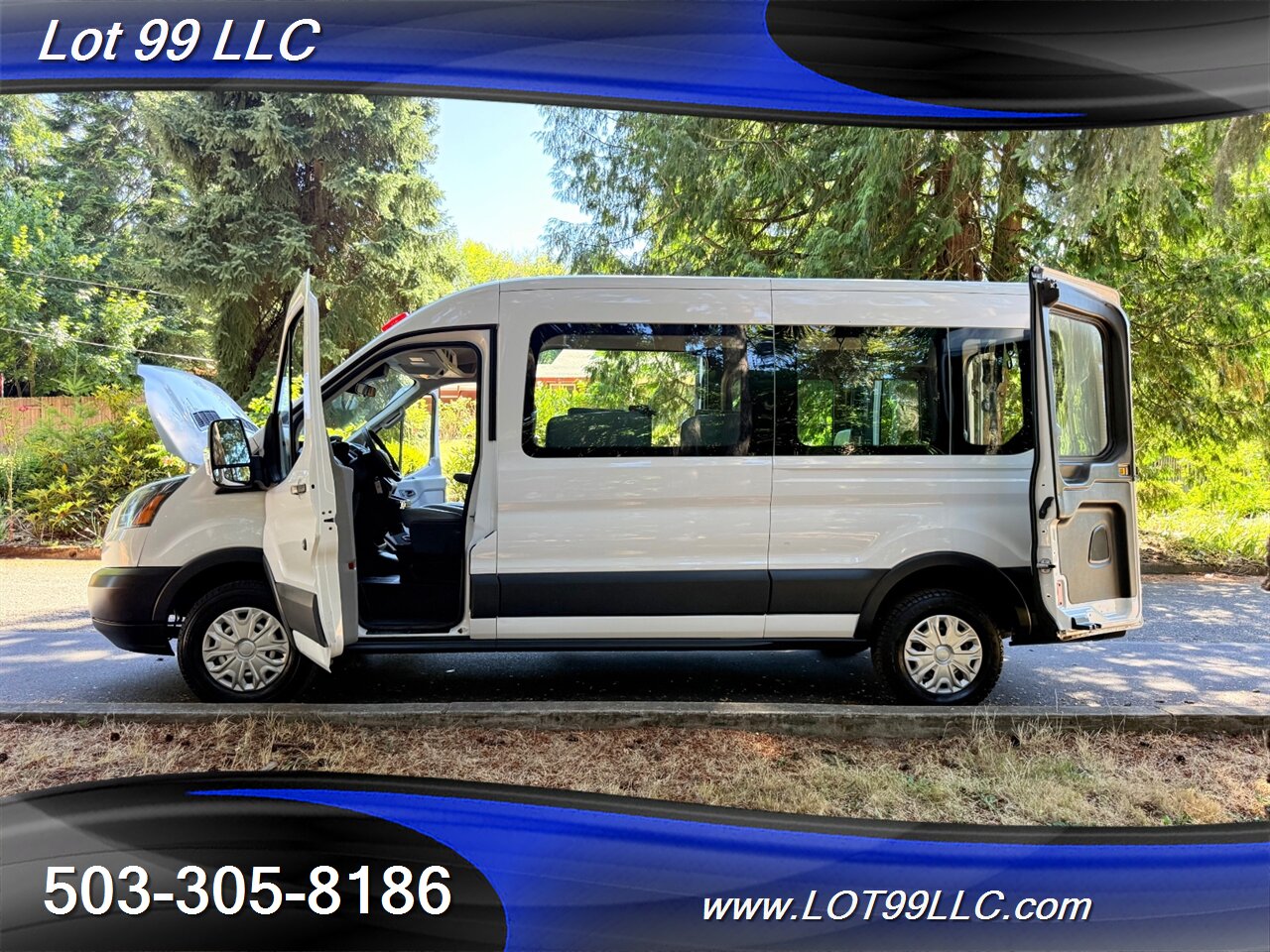 2015 Ford Transit WHEELCHAIR VAN 34 " Side Lift BraunAbility 9 Passenger Cruise Camera Power Mirrors - Photo 31 - Milwaukie, OR 97267