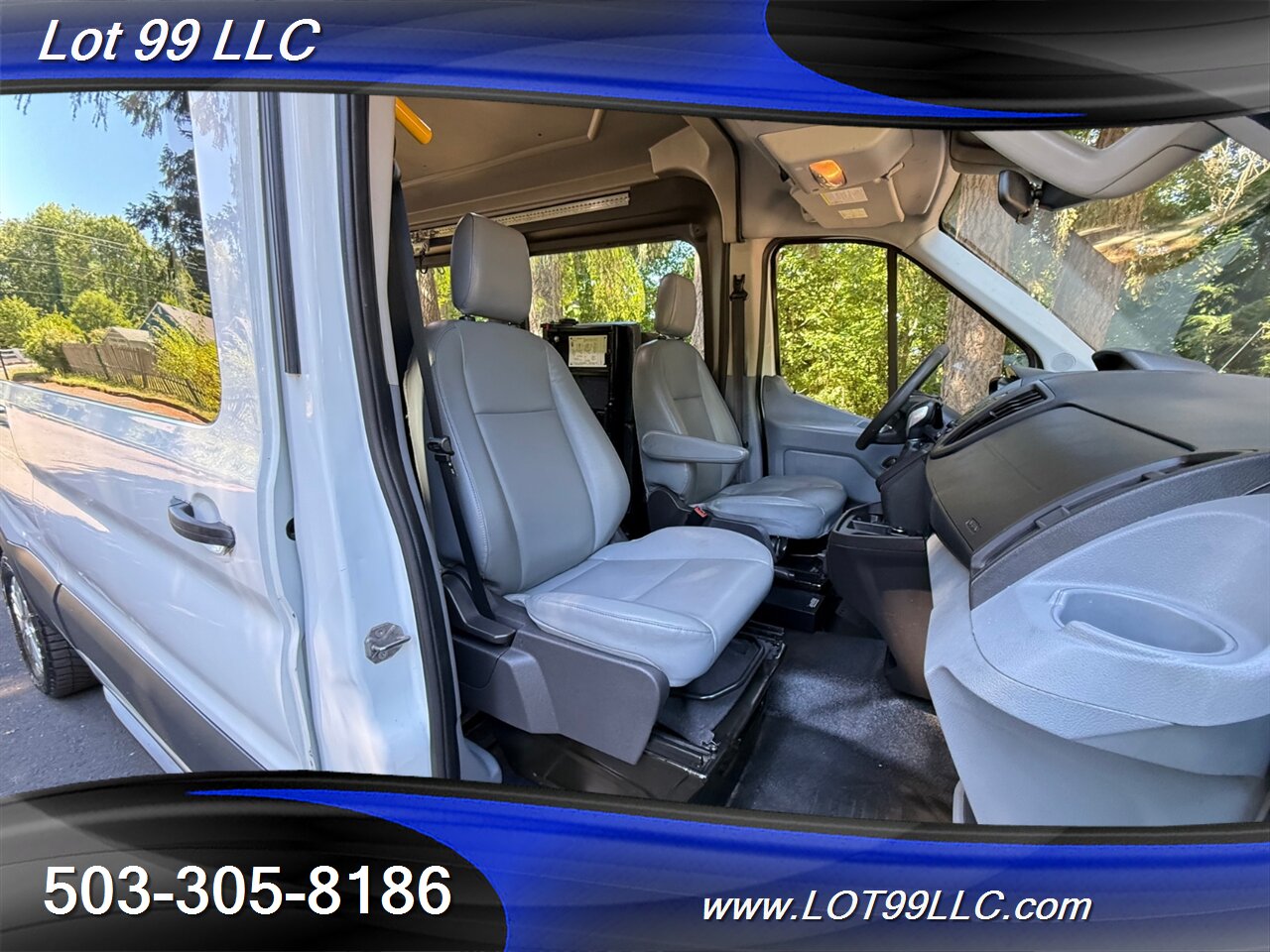 2015 Ford Transit WHEELCHAIR VAN 34 " Side Lift BraunAbility 9 Passenger Cruise Camera Power Mirrors - Photo 21 - Milwaukie, OR 97267
