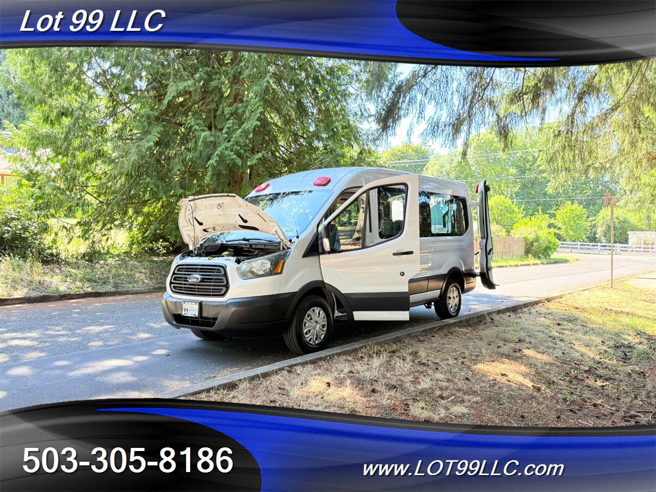 2015 Ford Transit WHEELCHAIR VAN 34 " Side Lift BraunAbility 9 Passenger Cruise Camera Power Mirrors - Photo 32 - Milwaukie, OR 97267
