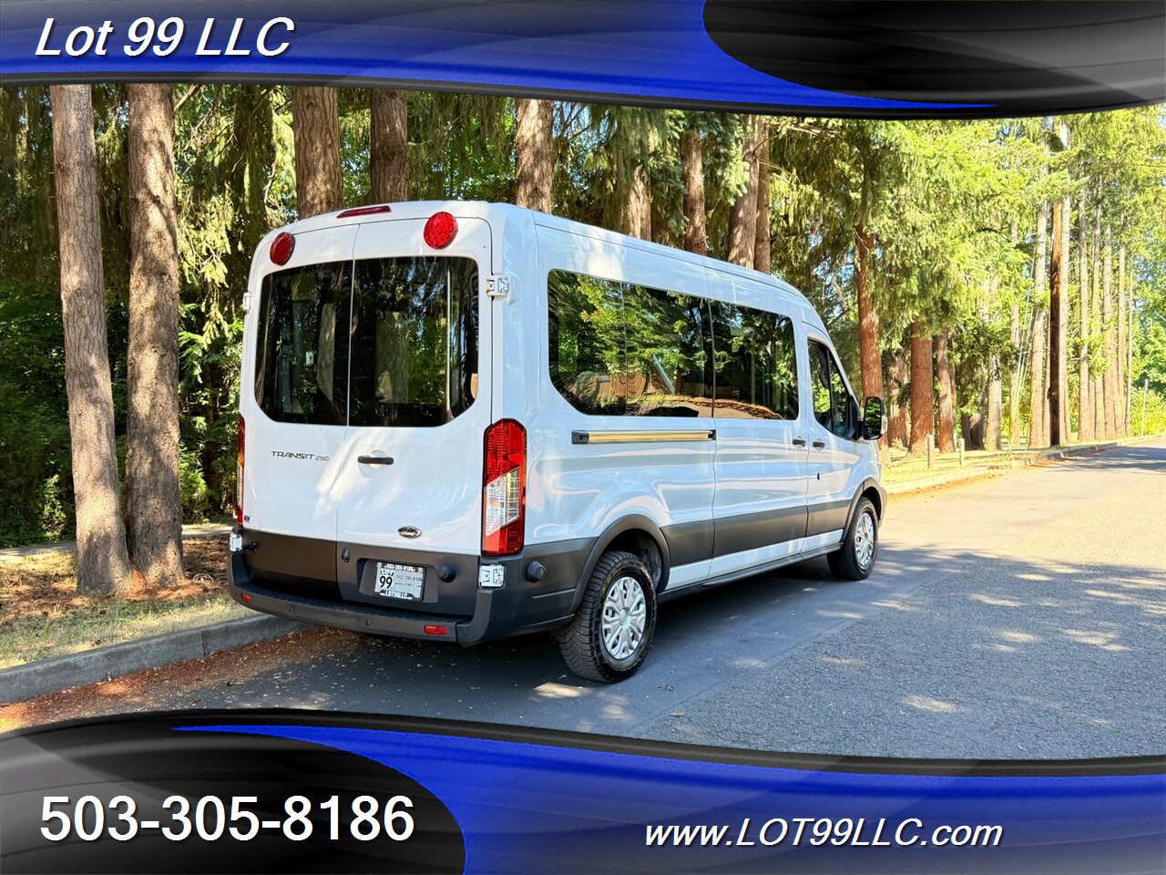 2015 Ford Transit WHEELCHAIR VAN 34 " Side Lift BraunAbility 9 Passenger Cruise Camera Power Mirrors - Photo 15 - Milwaukie, OR 97267