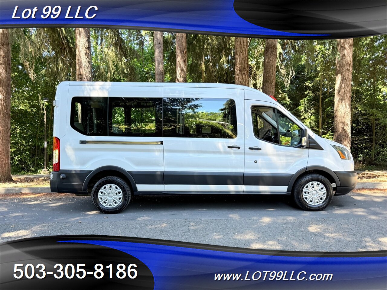 2015 Ford Transit WHEELCHAIR VAN 34 " Side Lift BraunAbility 9 Passenger Cruise Camera Power Mirrors - Photo 14 - Milwaukie, OR 97267