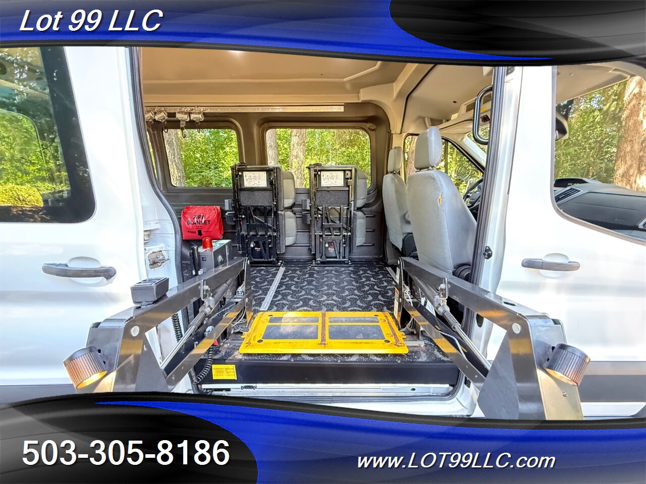 2015 Ford Transit WHEELCHAIR VAN 34 " Side Lift BraunAbility 9 Passenger Cruise Camera Power Mirrors - Photo 49 - Milwaukie, OR 97267
