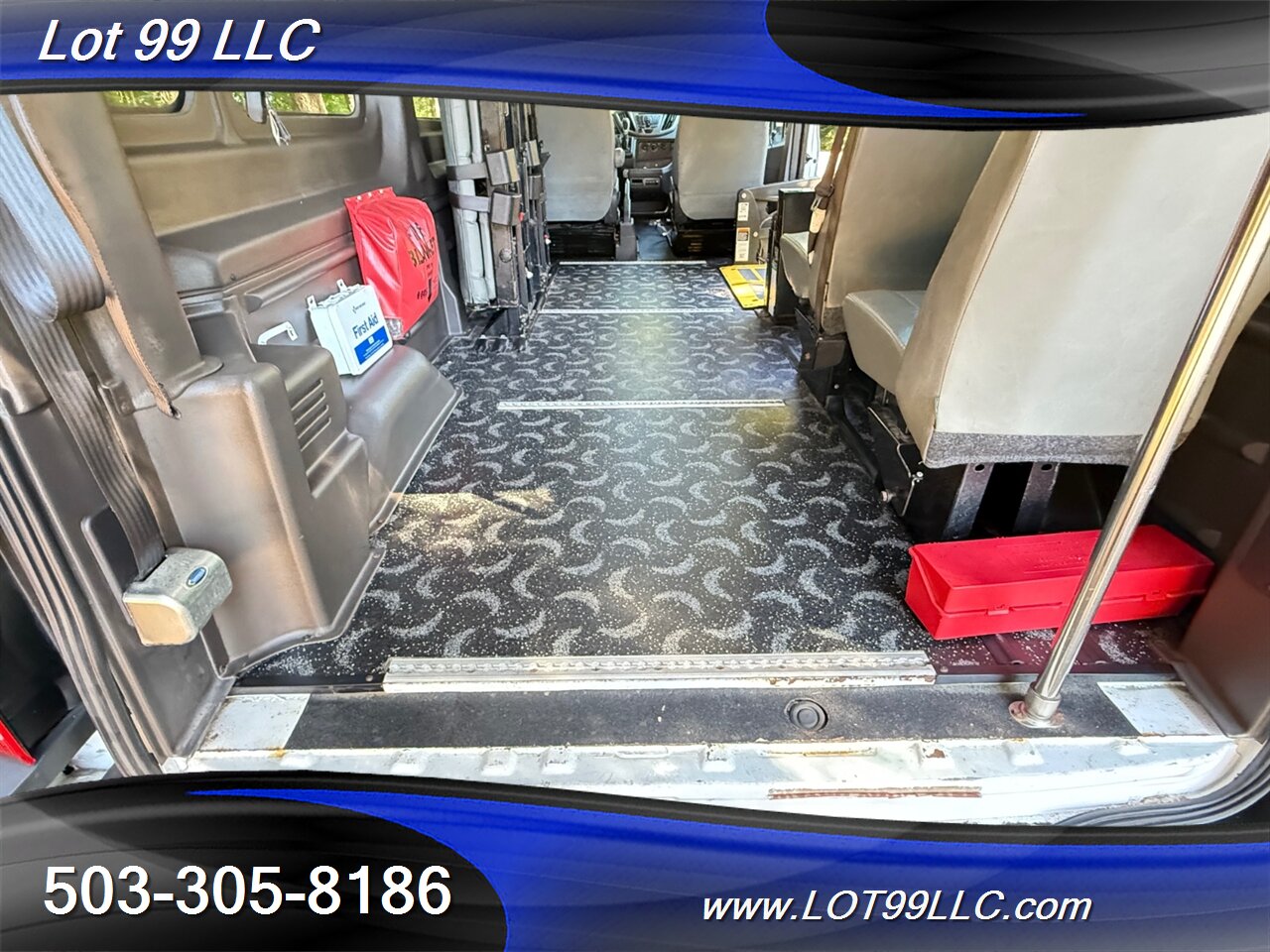 2015 Ford Transit WHEELCHAIR VAN 34 " Side Lift BraunAbility 9 Passenger Cruise Camera Power Mirrors - Photo 54 - Milwaukie, OR 97267