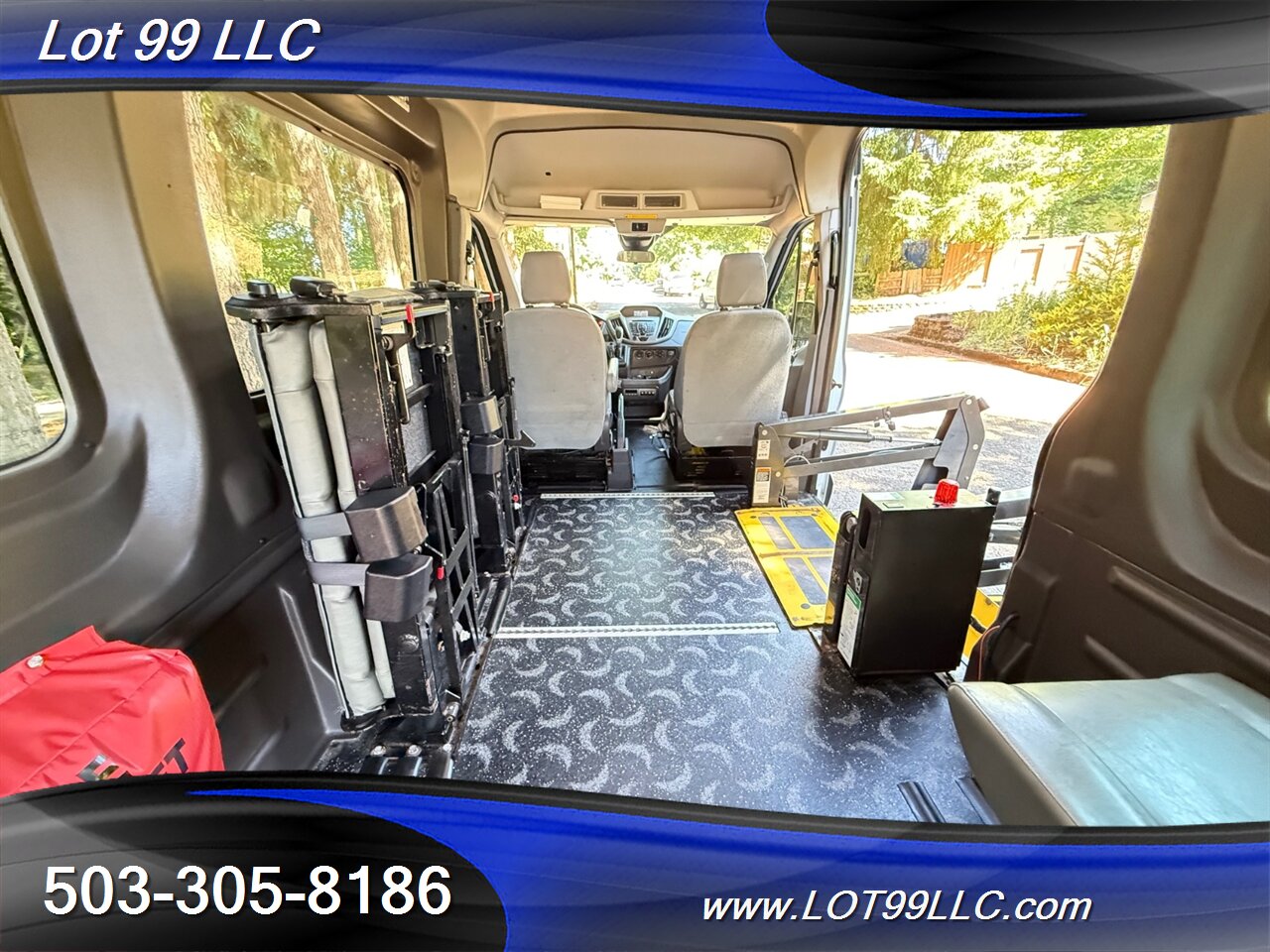 2015 Ford Transit WHEELCHAIR VAN 34 " Side Lift BraunAbility 9 Passenger Cruise Camera Power Mirrors - Photo 53 - Milwaukie, OR 97267
