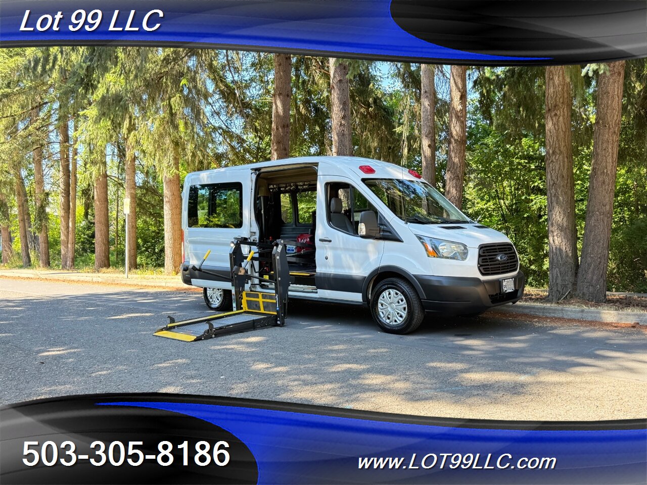 2015 Ford Transit WHEELCHAIR VAN 34 " Side Lift BraunAbility 9 Passenger Cruise Camera Power Mirrors - Photo 27 - Milwaukie, OR 97267